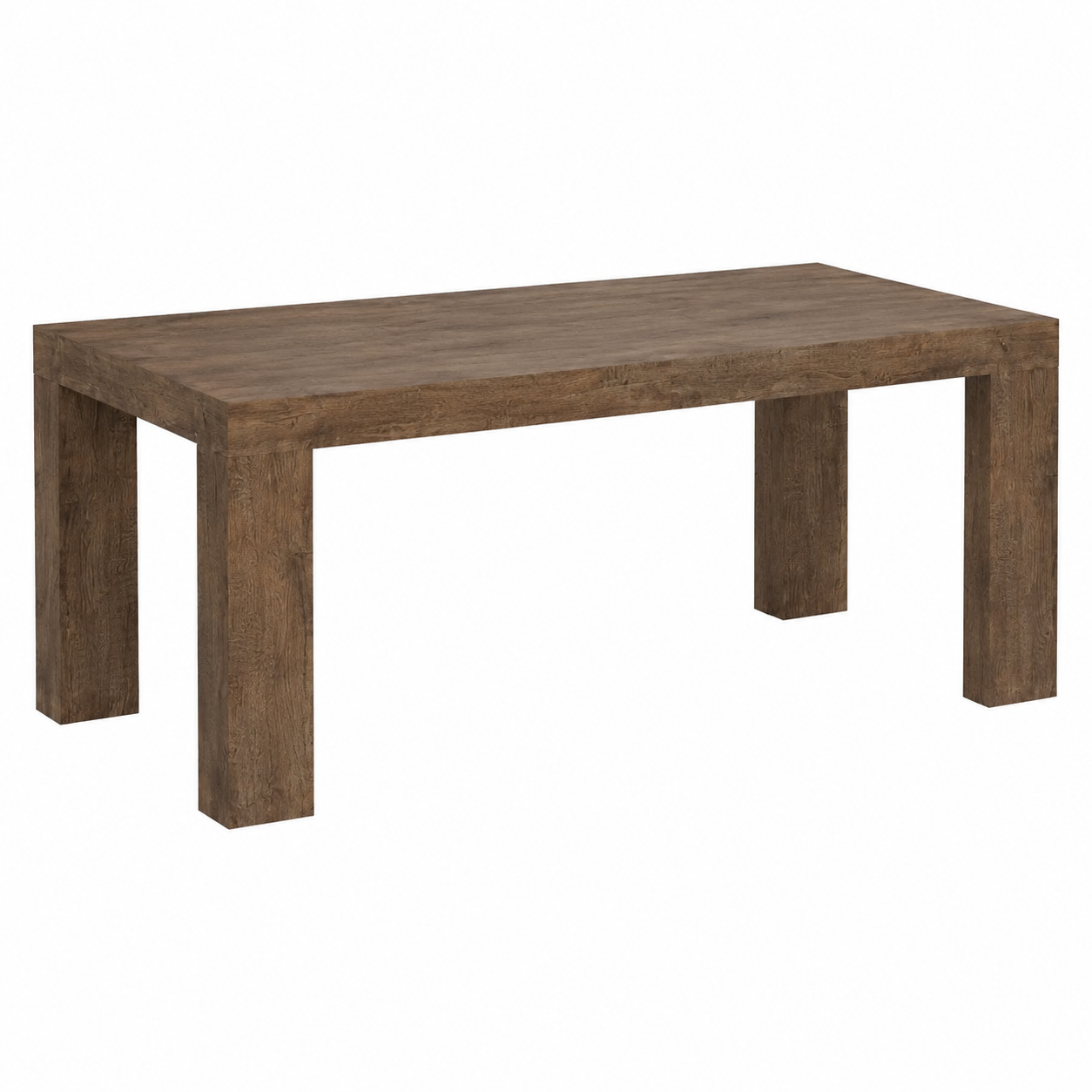 Table à manger extensible en noyer 90x180 cm