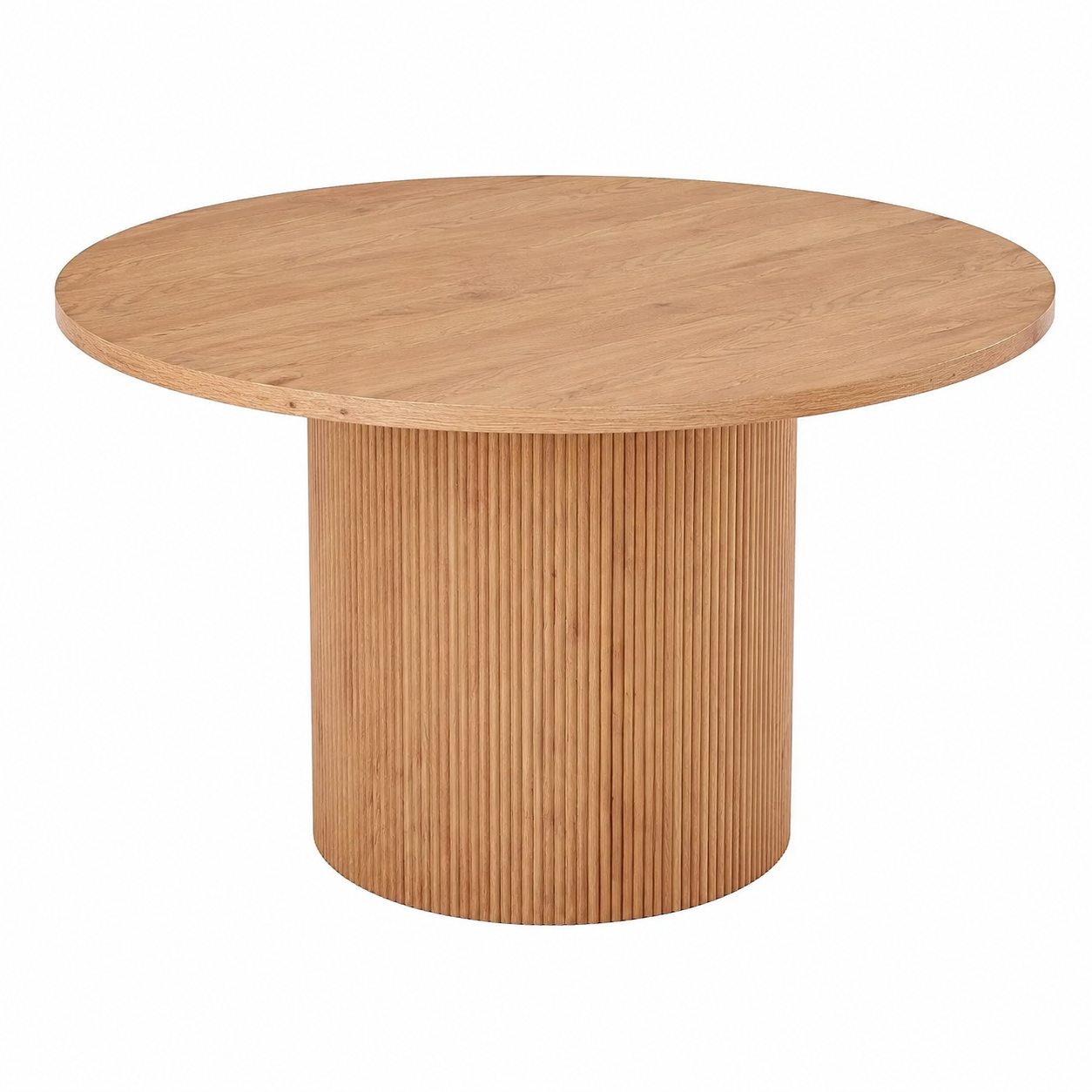 Table de salle à manger moderne 120cm en bois naturel