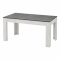 Table à manger extensible moderne en anthracite