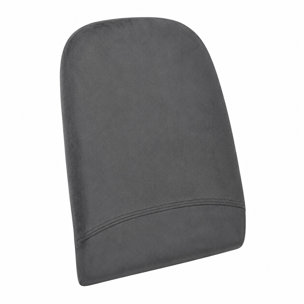 Lot de 4 chaises de salle à manger en velours et métal noir