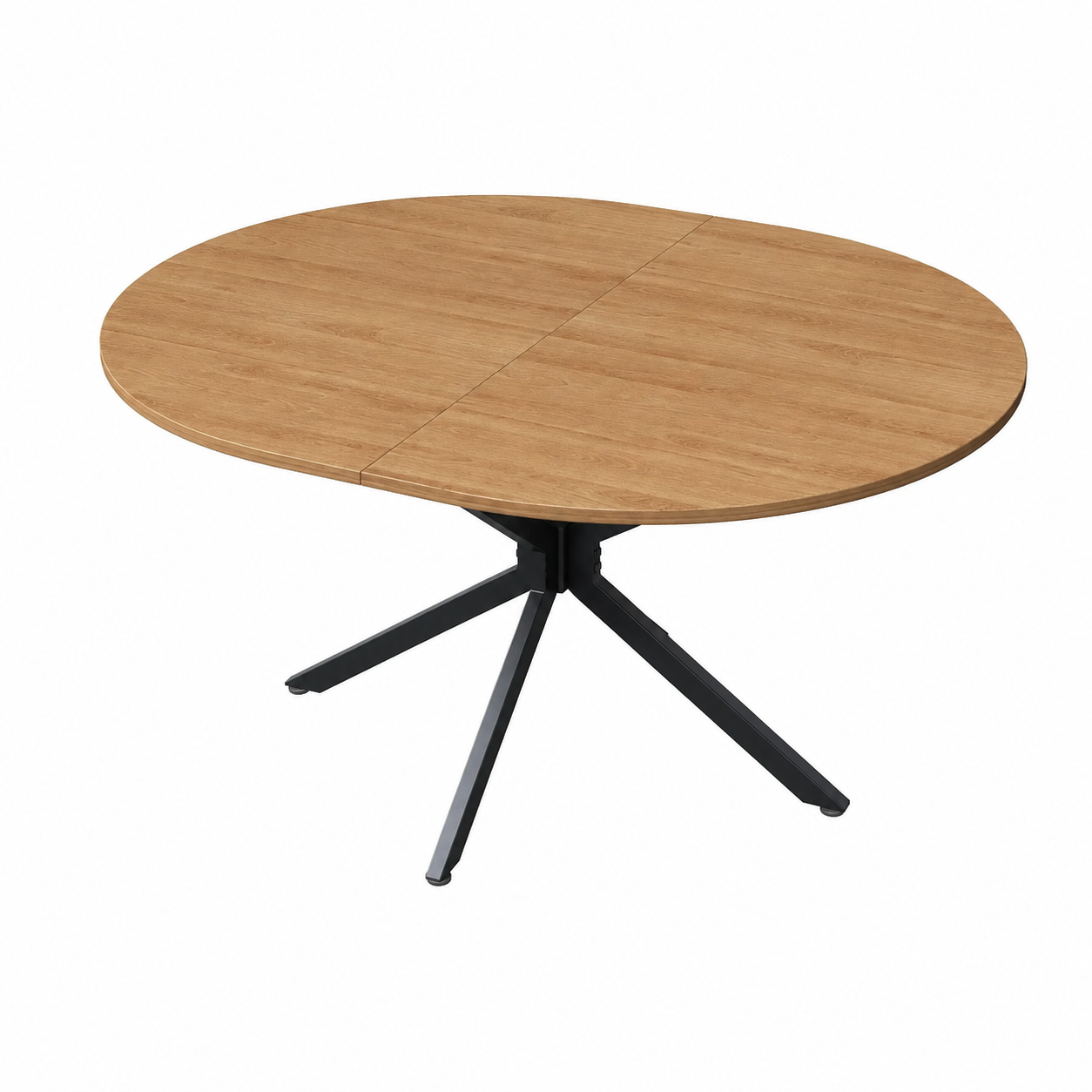 Table à manger rectangulaire pour 4-6 personnes, bois clair