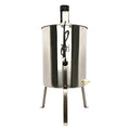 CuCummoo Extracteurs, US-52., 220 V., 140 W, 47 cm, acier inoxydable 201., Noir, Essoreuse à miel électrique - 8 cadres