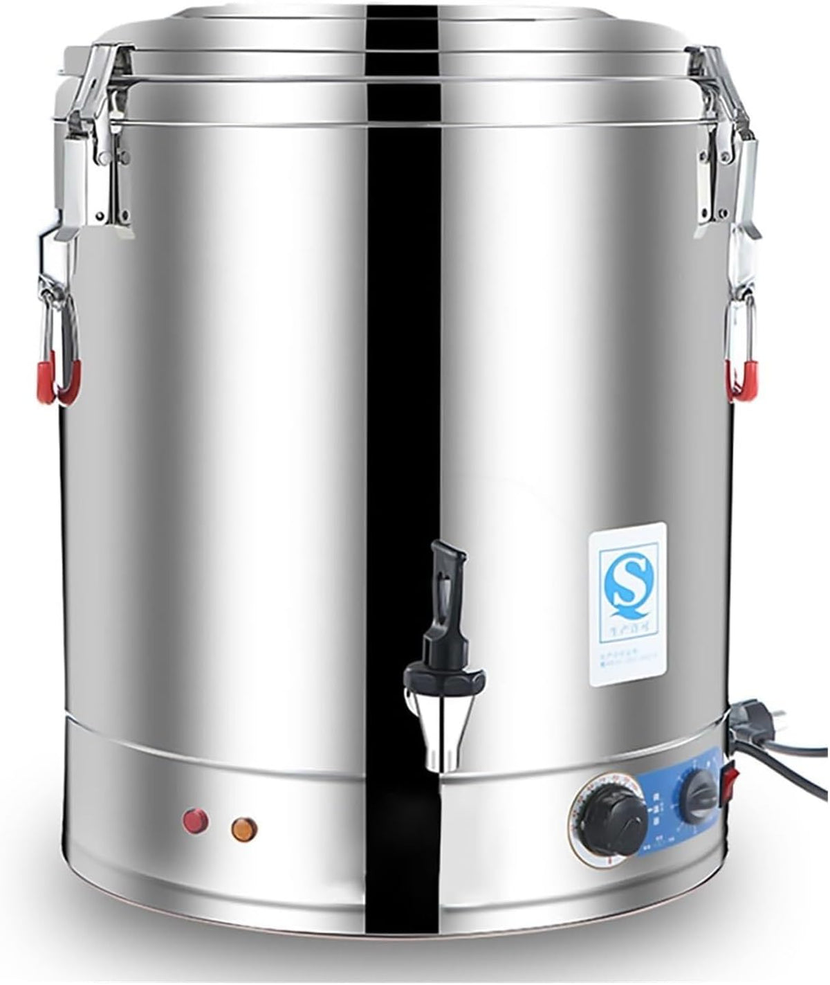 YXCMD distributeur d'eau chaude, 40 L, 50 L, 60 L, 70 L, Argenté, Professionnel en Acier Inoxydable, Bureau et Maison