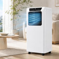 HUANQIN climatiseur portable, 9000 BTU, 7000 BTU, Blanc, Climatiseur Mobile Autoportant 7000/ avec Télécommande