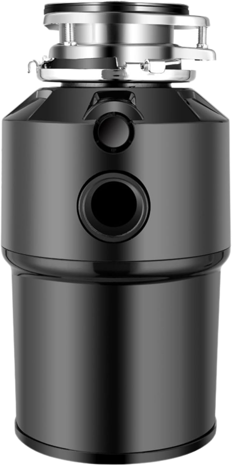 MAGIC SELECT broyeur, 2800 tr/min, Argenté, à Déchets. d'évier de Cuisine, Acier Inoxydable, 5 HP . Magnétique avec Interrupteur