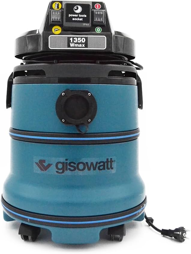 Gisowatt aspirateur eau et poussière, 35 litres, Noir, Aspirateur Professionnel ProfiClean Pc 35 Tools NV