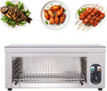 PtaTritious Fours grille-pain, 640 x 320 x 280 mm, 2000 W, 110 V/220 V, Acier inoxydable, Noir, gril de comptoir