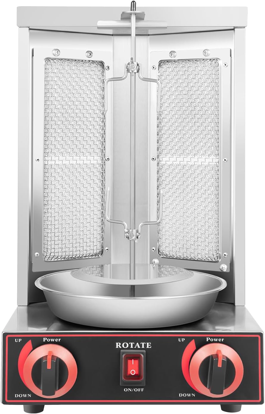 WINZING Grills électriques, 3000 W, Argenté