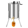 VEVOR centrifugeuse, 470 x 610 x 1080 mm/ 18,50 x 24,01 x 42,51 pouces, Argenté/Transparent, Support Réglable en Hauteur