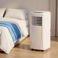 GIOFEOIK climatiseur portable, 12000 BTU, 9000 BTU, Blanc, Climatiseur Mobile, Raffraîchisseur Connecté avec Ventilateur & Déshumidificateur