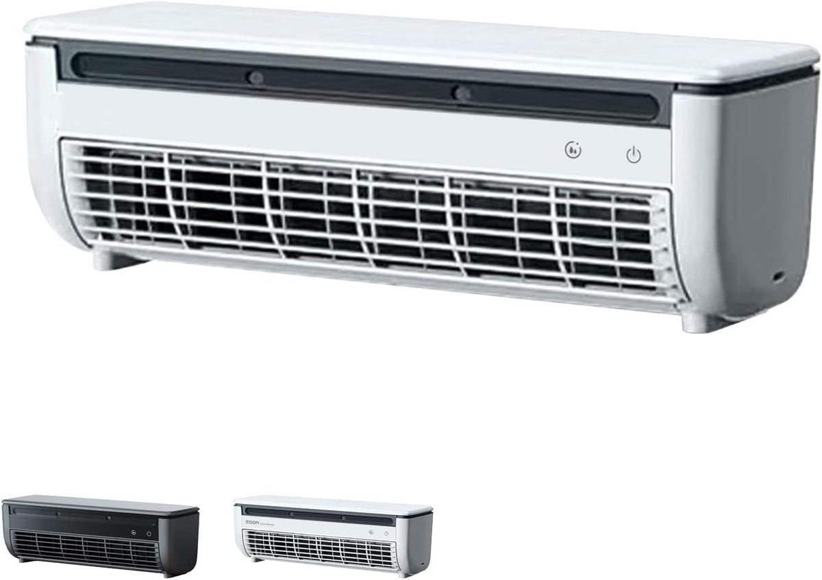 bureau Climatiseur, ABS., noir/blanc