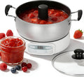 Machine Mijoteuses, 1000 W, 2 litres, Noir, à confitures et gelées automatique, cuve électrique pour sauces et conserves