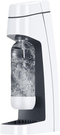 TYYMSMK Machines à eau pétillante et sodas, 235 x 135 x 420 mm., 1 L, blanc., Machine à eau gazeuse, gonflage rapide en un clic