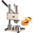 Machine Moules à cupcakes et muffins, XZD-P60., acier inoxydable., argenté., de pressage manuelle de tartelettes aux œufs