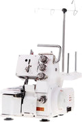 CWCQGH surjeteuse, Gris, Portable à Quatre Fils, Machine à Coudre électrique à Quatre Fils, Facile à Utiliser