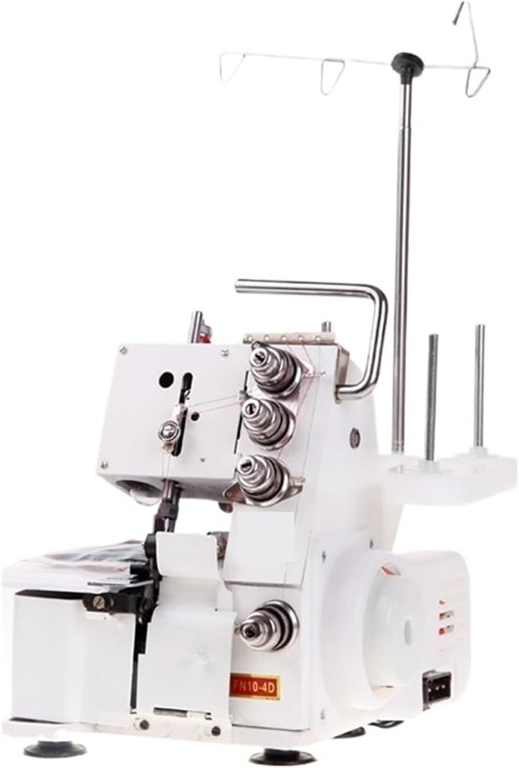 CWCQGH surjeteuse, Gris, Portable à Quatre Fils, Machine à Coudre électrique à Quatre Fils, Facile à Utiliser