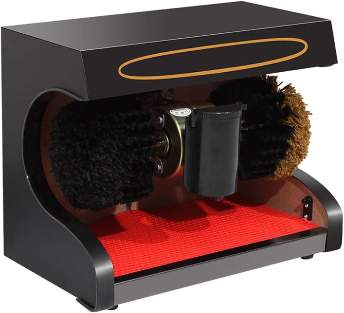 KJdxfhFH Accessoires chaussures et entretien, 220 V CA / 50 Hz, 60 dB, panneau composite écologique + plaque en acier inoxydable épaissie, Noir
