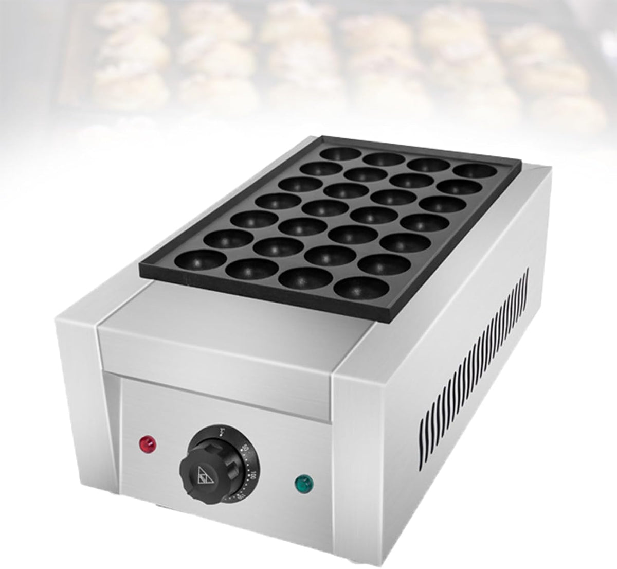 WCXTY Machines à gaufres et croques, 2000 W (1 Plaque) / 4000 W (2 Plaques) / 6000 W (3 Plaques), (UK/EU) 220 V/50Hz / (US/CA) 110 V/60Hz, Noir