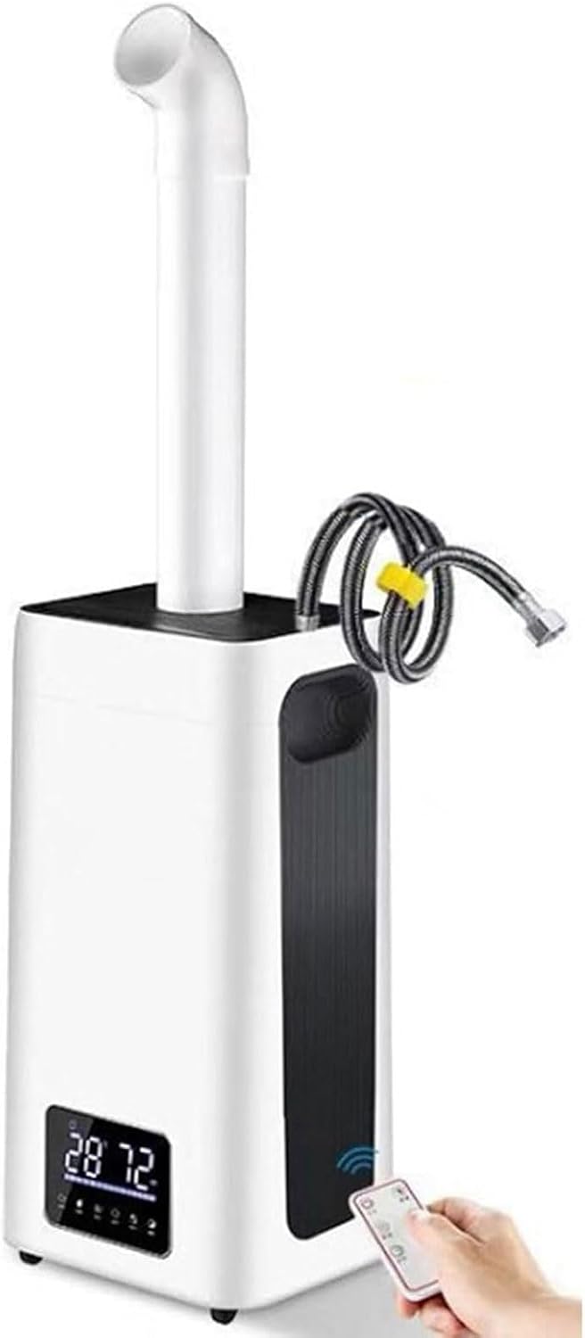 bureau Humidificateur, 23,8 L, 23,8l, 2000 ml, 6M, Noir, industriel, réglage 5 vitesses et minuterie 12H, zone 200㎡