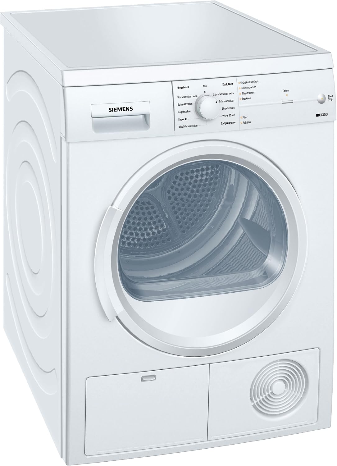 SIEMENS Sèche-linges à condensation, 7 kg, Blanc