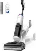 Tineco aspirateur balai sans fil, Noir, Floor One S7 Stretch Turbo Aspirateur Laveur ReverseScrub 65 Min, Auto-Nettoyage Flashdry 110°C