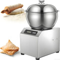 PioMue Robots multifonctions, 2200 W, 110 V/220 V, 1400 TR/Min, 8 kg, Argenté, Pétrin à Double Rotation en Acier Inoxydable