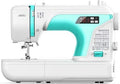 EFFECI machine à coudre, Noir, 2100 AT - électronique à bras libre 50 points et boutonnière