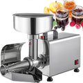 DPQYJPP presse-agrumes, 450 W, 220 V, Argenté, Presse-tomates, Machine à Confiture en Acier Inoxydable, passoire à Confiture