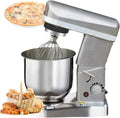 SXYKXYDL robot pâtissier, 5 L/7 L/10 L, 350 W/500 W/500 W, 5 L, 7 L, 10 L, Acier inoxydable, Argenté, Professionnel / / avec 3 Vitesses réglables