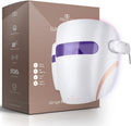 Project E Beauty Masques, Rouge/Bleu, LED Light Therapy Mask, Luminothérapie Infrarouge, Rouge et Bleue, Renforce le Collagène
