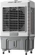 WRYSQBHJYB Climatiseurs portables, 60 × 42 × 102 cm, 55l, Blanc, RafraîChisseur éVaporatif Industriel Portable