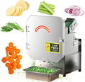 Trancheuse trancheuse électrique, Noir, électrique Professionnelle pour Légumes - Coupe-oignons Verts, Persil Et Chou