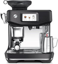 Sage machine à café, Argenté, The Barista Touch Impress, Mousseur, Truffe Noire, Moulin Acier Trempé 30 Réglages