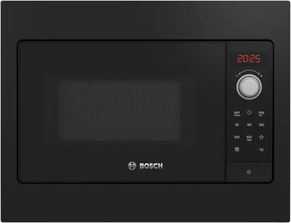 Bosch Classique, Noir, BFL523MB3F, Micro-ondes, Encastrable
