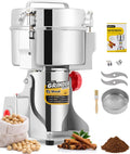 CGOLDENWALL broyeur, 2000 g, 32000 RPM, 3000 W, Argenté, Moulin à Céréales Électrique, Open-Cover-Stop, Minuterie