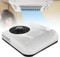RayGenius Climatiseurs, 850 W, 24 V/12 V, 12v, 24v, blanc, Climatiseur de Toit RV, / DC Air Conditioner Unit Truck