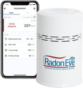 Ecosense Inc. Détecteurs de fumée et de CO, Noir, Ecosense RD200 RadonEye, Détecteur de Radon Domestique, Capture Rapide des Niveaux Fluctuants