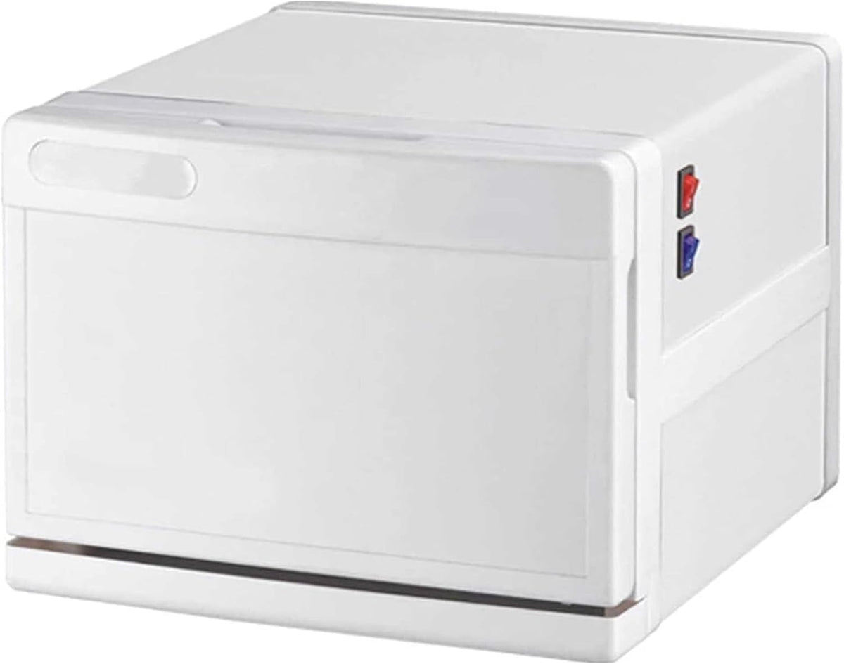 XDTKJDZ armoire, 8 L, 130 W, 8 L, coque ABS et doublure en acier inoxydable., Gris, Chauffe-Serviettes, À Serviettes Chaudes avec Espace