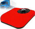 ROGHA Climatiseurs, 685 x 680 x 145 mm, 850 W, 24 V/12 V, 24 V, Rouge, Climatiseur de Toit Réversible pour Camping-Cars