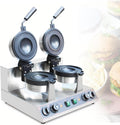 Lissontine Machines à gaufres et croques, 25 x 38 x 28 cm/9,84 × 14,96 × 11,02 po, Argenté, Appareil à Panini Gelato