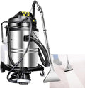 canapé MYYMKJYXGS, 20 L/30 L/40 L, 1079 W, 220 V/50 Hz, 20 L, 30 L, Argenté, Nettoyeur de Tapis et de s en Acier Inoxydable(40 L)