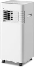 climatiseur portable HUANQIN, 12000 BTU, 28 m, 5000 BTU, Blanc, Climatiseur Mobile pour Pièces de ², Télécommande