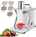 Aredwhiterui broyeur, 200 W, 75 Kg, 7 cm, Argenté, Coupe-Légumes électrique, Légumes Professionnel /H avec 5 Lames en Acier Inoxydable