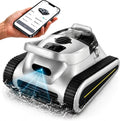 CKSlalala Systèmes de nettoyage automatique, Noir, Robot Piscine, Robot Piscine Fond et Parois 180 Min, Navigation intelligente