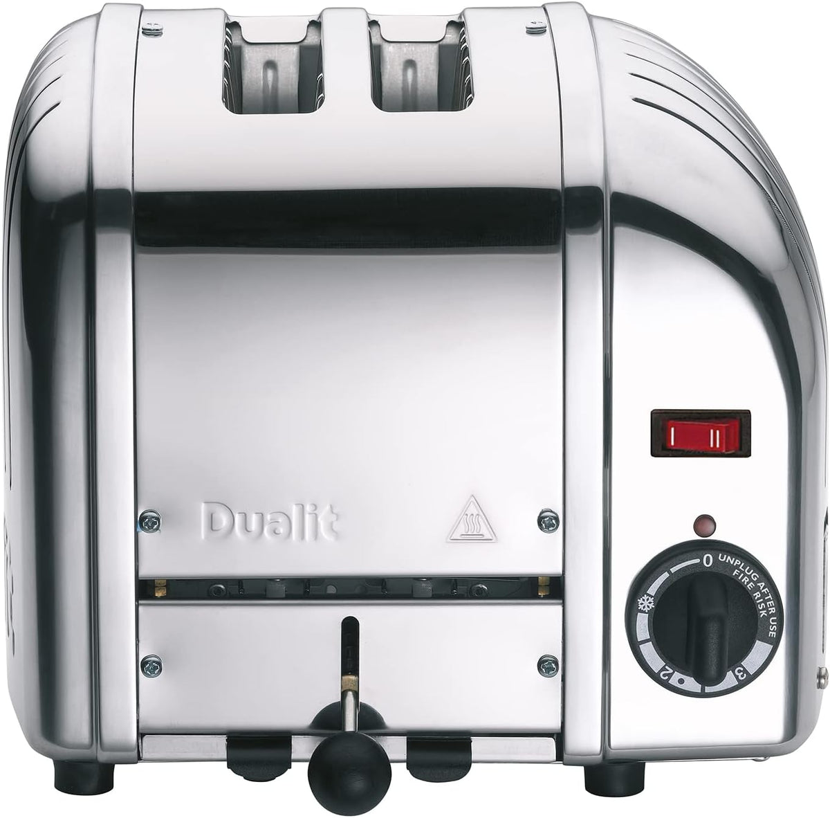 DUALIT Grille-pains, 1200w, Argenté, Grille-pain 2 Fentes Inox - 20258