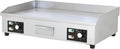GwlThixion plancha, 3000 W, 22CM, Argenté, Électrique, Électrique Professionnelle en Acier, Corps en Acier Inoxydable