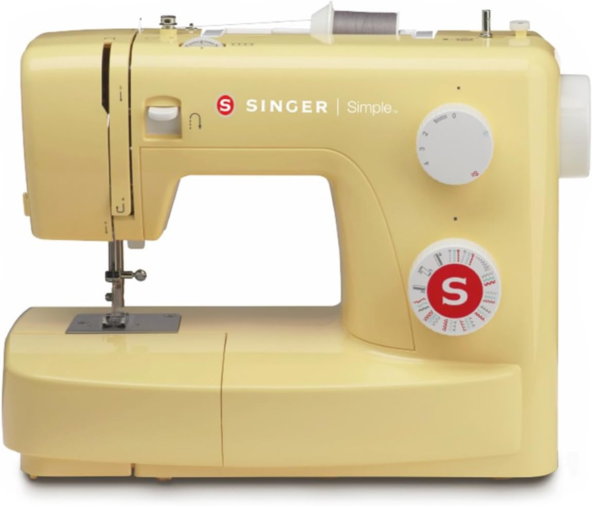 Singer machine à coudre, Jaune, Simple 3223Y, Citronier