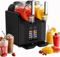 Glowdora Machines à granité, 430 W, 2 L, Noir, Machine À Granités, Appareil 7-en-1 pour Granités Et Glace À L'italienne