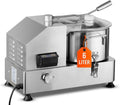 GastroHero Mandolines, 6 l, Argenté, Coupe-légumes en acier inoxydable CU-ECO6, Coupe-légumes professionnel pour gastronomie