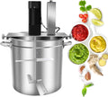 SXYKXYDL blender, 20 L/25 L/40 L, 110 V, 220 V-240 V, Acier inoxydable, Argenté, Mixeur électrique, mélangeur Automatique pour casseroles